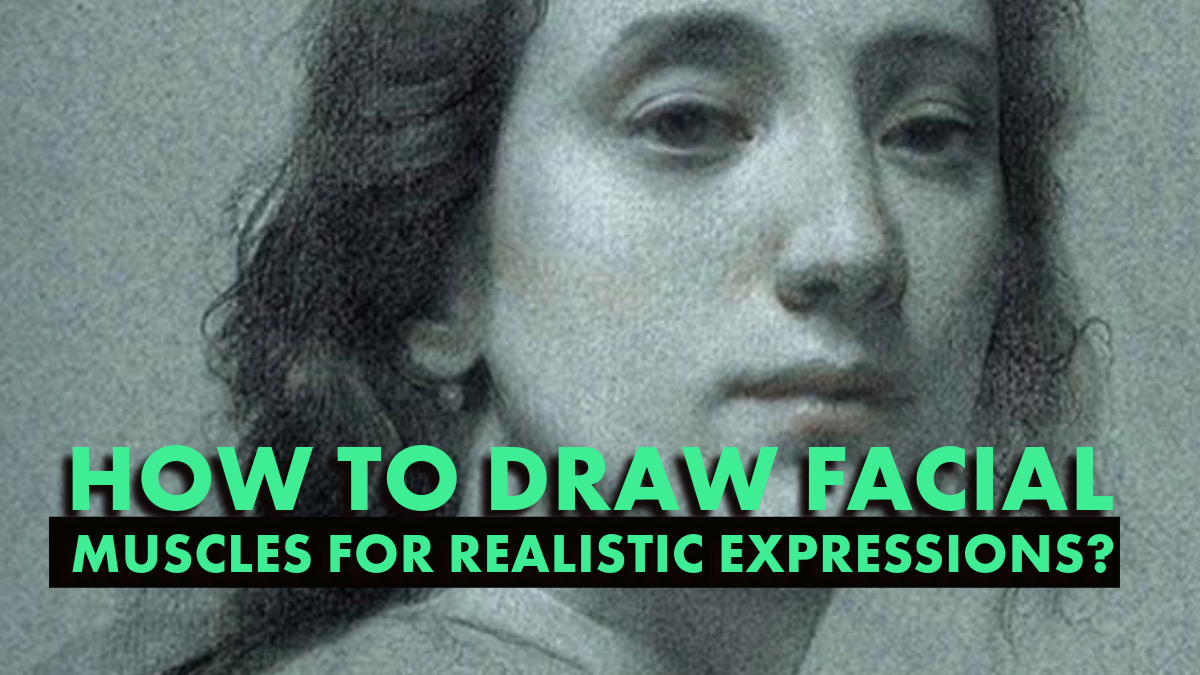 How to draw facial muscles for realistic expressions?