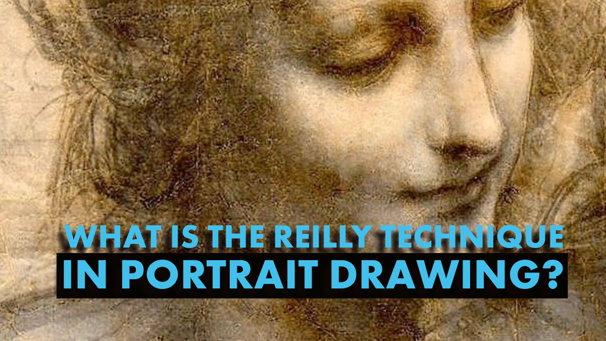 What is the Reilly technique in portrait drawing?